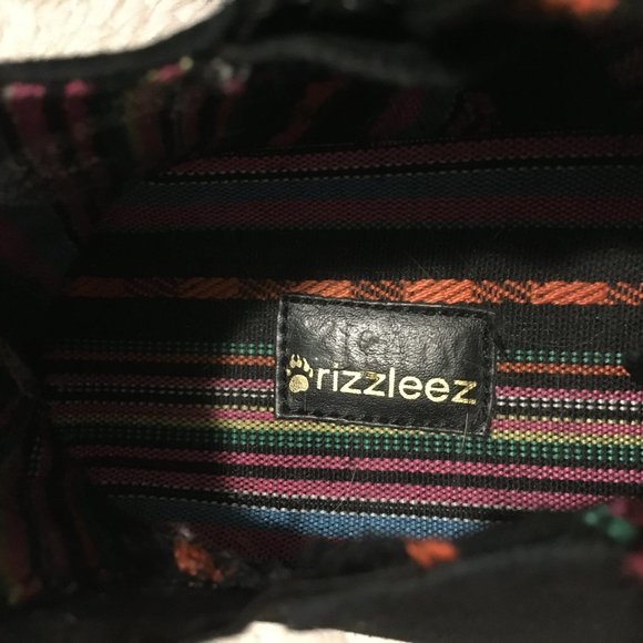 NWOT Grizzleez Black Leather Monk Strap Chukkas - Picture 10 of 15